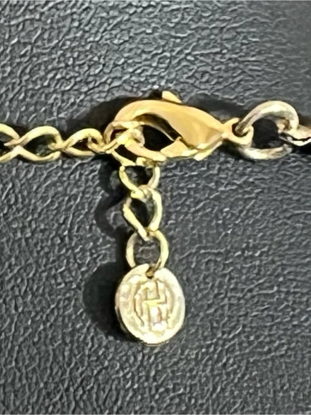 House of Harlow 1960 Gold Tone Geometric Art Deco Collar Necklace